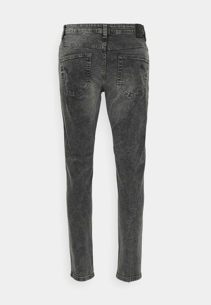 Only & Sons ONSLOOM LIFE - Slim Fit Jeans - Grey Denim 4 Only & Sons ONSLOOM LIFE - Slim Fit Jeans - Grey Denim - Image 2