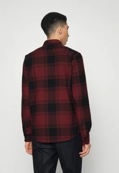 Only & Sons LS CHECK - Shirt - Tawny Port -Only & Sons shop 51ce101681cc4ded916fff0a12ba4996