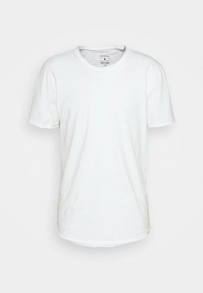 Only & Sons ONSBENNE LIFE LONGY TEE NOOS - Basic T-shirt - Bright White 8 Only & Sons ONSBENNE LIFE LONGY TEE NOOS - Basic T-shirt - Bright White - Image 6