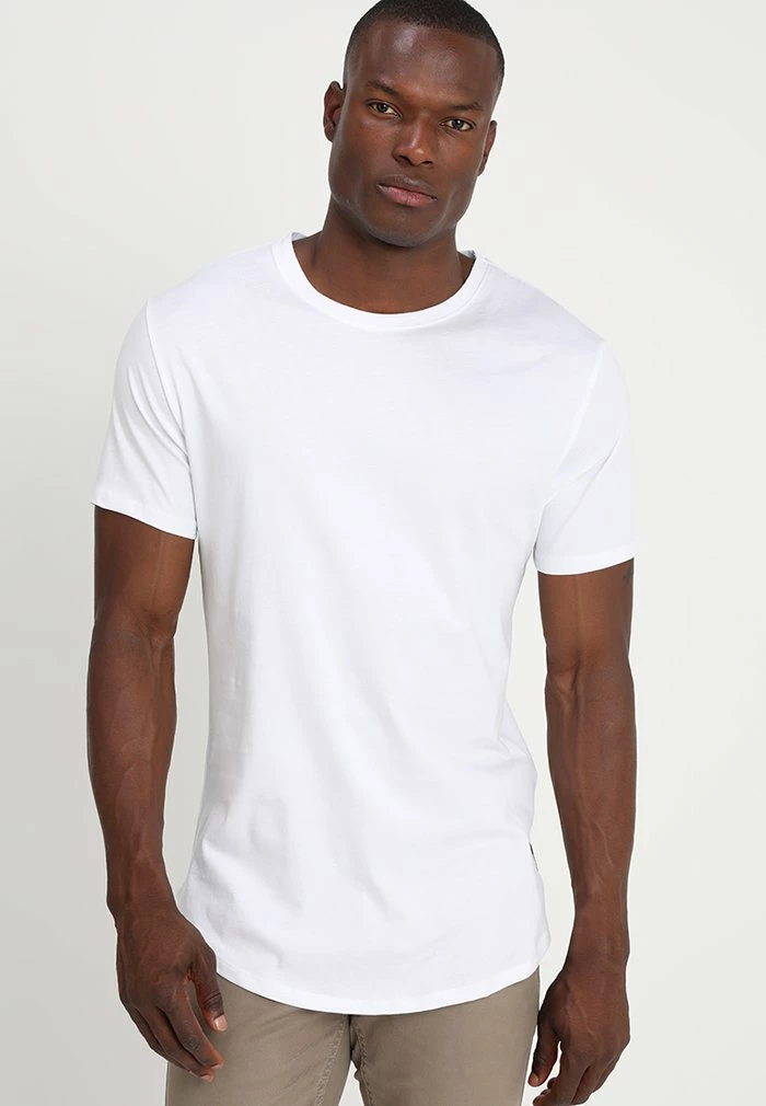Only & Sons ONSMATT LIFE LONGY TEE 7 PACK - Basic T-shirt - White/black/light Grey Melange 4 Only & Sons ONSMATT LIFE LONGY TEE 7 PACK - Basic T-shirt - White/black/light Grey Melange - Image 2