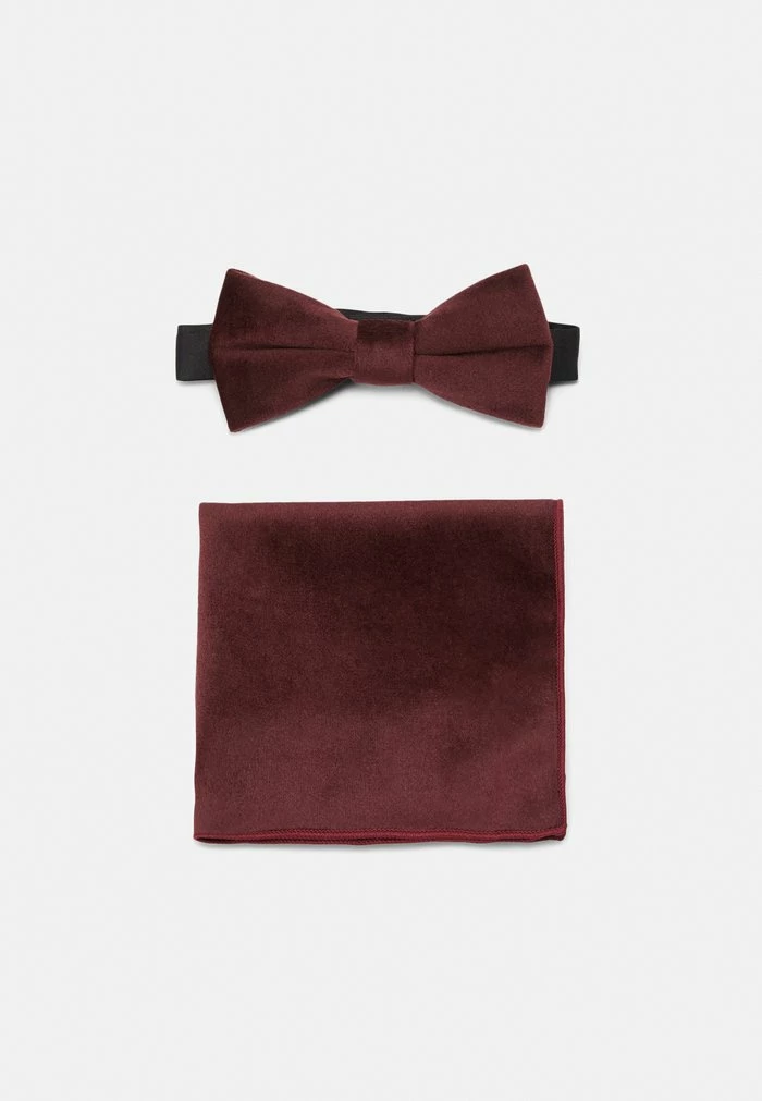 Only & Sons ONSTBOX THEO BOW TIE HANKERCHIEF SET - Pocket Square - Winetasting 5 Only & Sons ONSTBOX THEO BOW TIE HANKERCHIEF SET - Pocket Square - Winetasting - Image 3