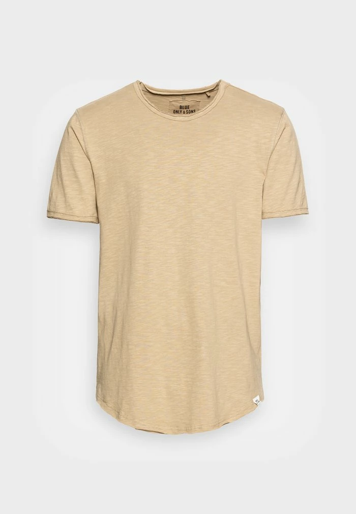 Only & Sons ONSBENNE LIFE LONGY TEE NOOS - Basic T-shirt - Chinchilla 6 Only & Sons ONSBENNE LIFE LONGY TEE NOOS - Basic T-shirt - Chinchilla - Image 4