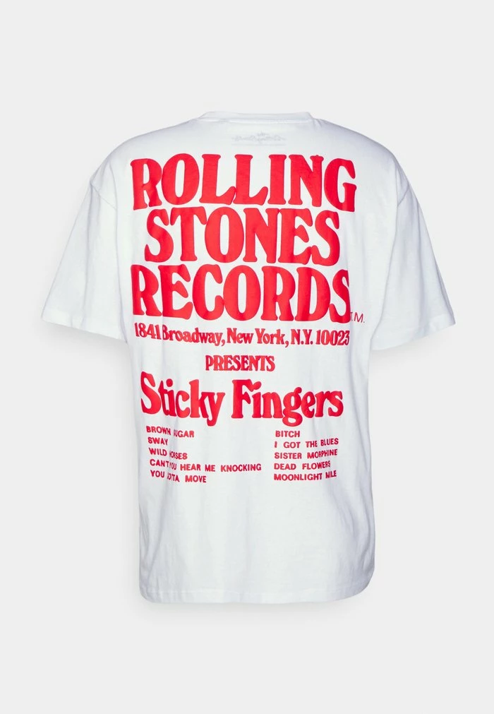 Only & Sons ONSFRED STONES TEE - Print T-shirt - Bright White 4 Only & Sons ONSFRED STONES TEE - Print T-shirt - Bright White - Image 2