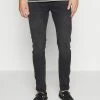 Only & Sons ONSWARP WASHED - Jeans Skinny Fit - Black Denim -Only & Sons shop 583de26db3244368a5d4ddd7e245abf8