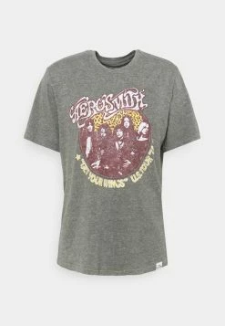 Only & Sons ONSAEROSMITH LIFE - Print T-shirt - Medium Grey Melange -Only & Sons shop 58a2618ccbb5424c9085bd49df99f353