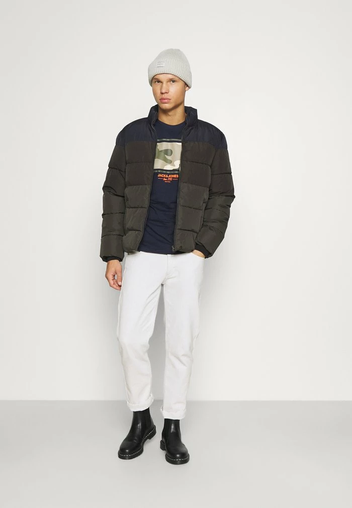 Only & Sons ONSMELVIN LIFE JACKET - Light Jacket - Dark Navy/phantom 4 Only & Sons ONSMELVIN LIFE JACKET - Light Jacket - Dark Navy/phantom - Image 2