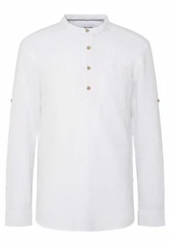 Only & Sons ONSCAIDEN HALF PLACKET - Shirt - White -Only & Sons shop 5ad754f04c274cfdb22de71778395184