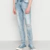 Only & Sons ONSLOOM LIFE SLIM DAMAGEMA - Slim Fit Jeans - Blue Denim -Only & Sons shop 5c2326a73f8046eb9e00a774daf24210