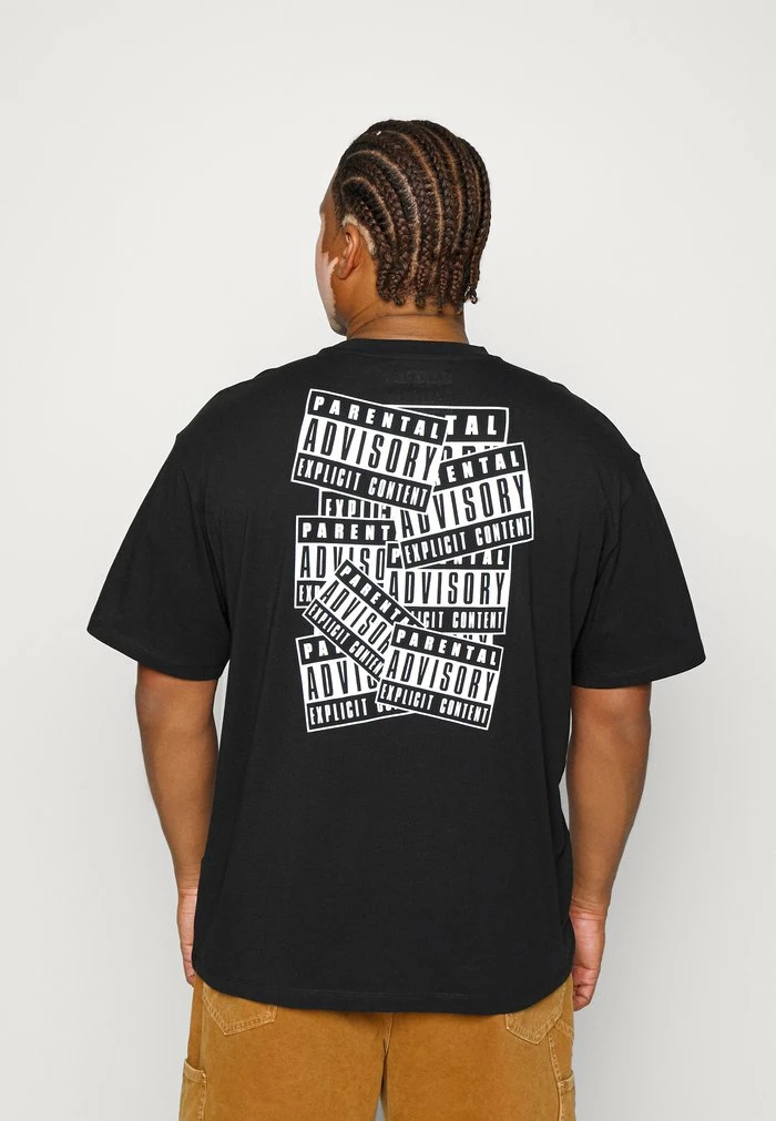 Only & Sons ONSFRED TEE - Print T-shirt - Black 5 Only & Sons ONSFRED TEE - Print T-shirt - Black - Image 3