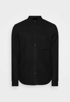 Only & Sons ONSTAM REGULAR - Shirt - Black -Only & Sons shop 5cc426f1a13944ddb408c918f1057333