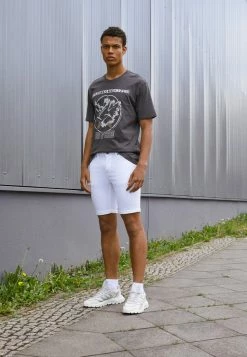 Only & Sons ONSSCORPIONS TEE - Print T-shirt - Grey