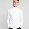 Only & Sons ONSMICHAN SLIM ROLLNECK TEE - Long Sleeved Top - White