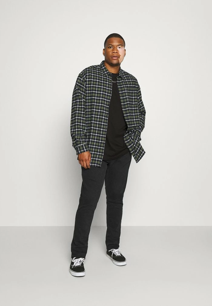 Only & Sons ONSMATT LONGY TEE 2 PACK - Basic T-shirt - Black 3 Only & Sons ONSMATT LONGY TEE 2 PACK - Basic T-shirt - Black