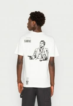 Only & Sons ONSJAKE SCARFACE TEE - Print T-shirt - Cloud Dancer