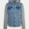 Only & Sons ONSCOIN HOOD TRUCK - Denim Jacket - Blue Denim -Only & Sons shop 6149e78252a64f01a59646158651f1da