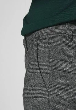 Only & Sons ONSMARK PANTS CHECK - Trousers - Medium Grey Melange -Only & Sons shop 617ebe940ba049a1968a2d9840aca525