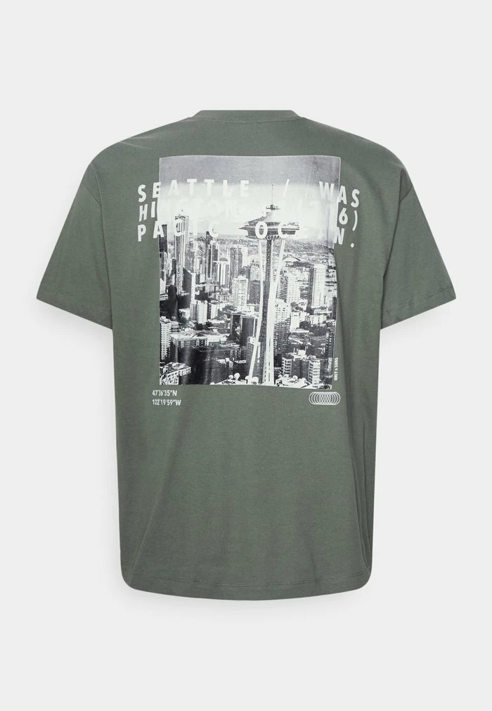 Only & Sons ONSGUS PHOTOPRINT TEE - Print T-shirt - Castor Gray 4 Only & Sons ONSGUS PHOTOPRINT TEE - Print T-shirt - Castor Gray - Image 2