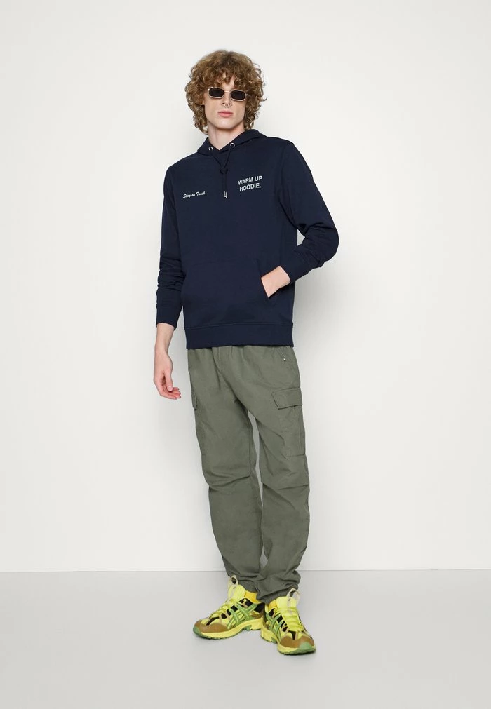 Only & Sons ONSWARMUP LIFE REGULAR HOODIE - Sweatshirt - Dark Navy 4 Only & Sons ONSWARMUP LIFE REGULAR HOODIE - Sweatshirt - Dark Navy - Image 2