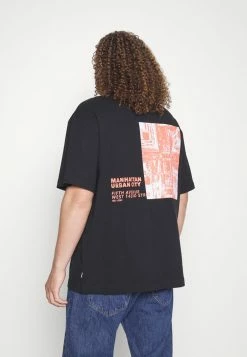 Only & Sons ONSFRED CITY - Print T-shirt - Black -Only & Sons shop 62561e7332f64526912e02272cfc7eeb