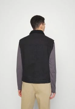Only & Sons ONSRICK VEST - Waistcoat - Black -Only & Sons shop 635314efefa94eb4b561ce08360bedf5