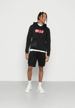 Only & Sons ONSKELLOGGS HOODIE UNISEX - Hoodie - Black -Only & Sons shop 6463914231e14ae1b927fb4f9eeeed44