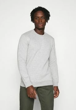 Only & Sons ONSCERES LIFE CREW NECK - Sweatshirt - Light Grey Melange