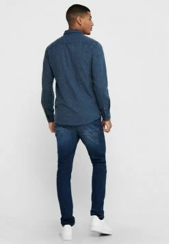 Only & Sons Shirt - Bering Sea -Only & Sons shop 6677bb98c4844c32bf4eb67b7fb07522