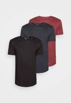 Only & Sons ONSMATT LONGY TEE 3 PACK - Basic T-shirt - Burgundy -Only & Sons shop 66cb8a81460c488cb40644139a25c502
