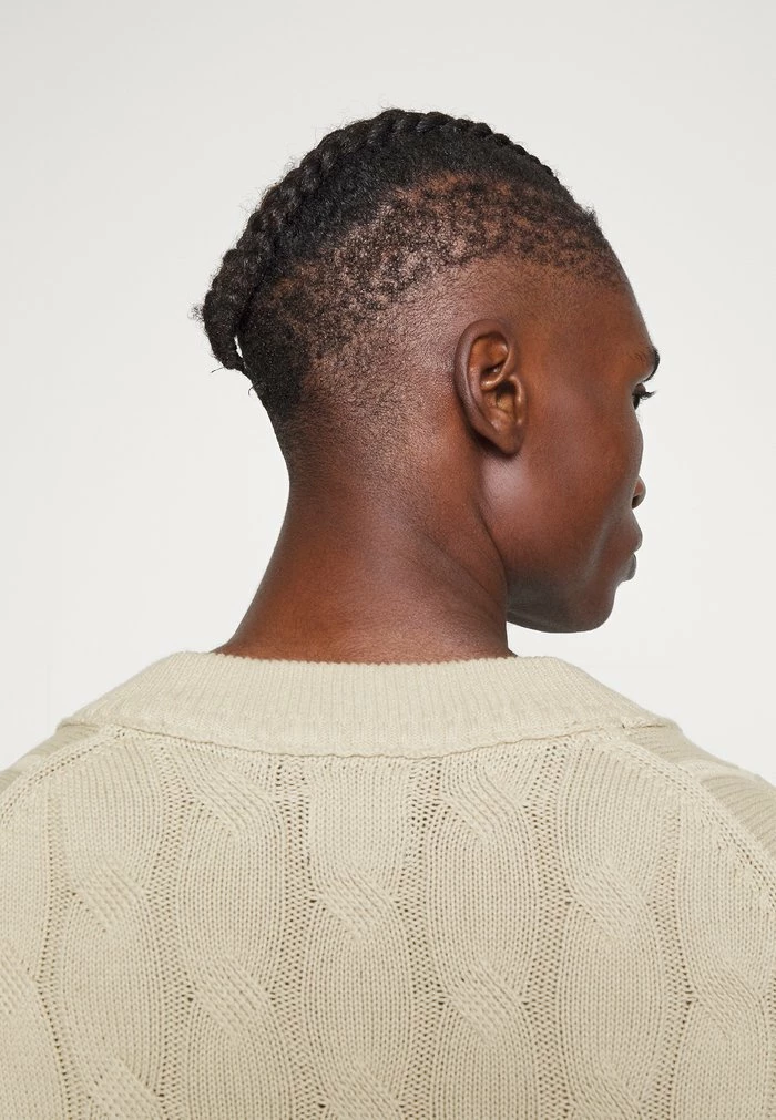 Only & Sons ONSPHILIP STRAIGHT CABLE - Jumper - Silver Lining 8 Only & Sons ONSPHILIP STRAIGHT CABLE - Jumper - Silver Lining - Image 6