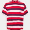 Only & Sons ONSFRED PRINTED STRIPE - Print T-shirt - Dark Navy/red/white 1 Only & Sons ONSFRED PRINTED STRIPE - Print T-shirt - Dark Navy/red/white -Only & Sons shop 6bda4d568f784a00819ff651585902a9