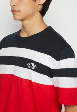 Only & Sons ONSSILAS REGULAR LOGO TEE - Print T-shirt - Dark Navy/red -Only & Sons shop 6cacd855cbaf4e9e8d286142313cfafd