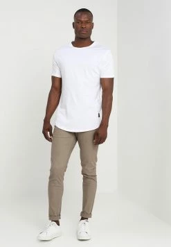 Only & Sons ONSMATT LIFE LONGY TEE 7 PACK - Basic T-shirt - White/black/light Grey Melange