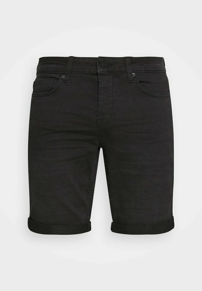 Only & Sons ONSPLY LIFE - Denim Shorts - Black Denim 6 Only & Sons ONSPLY LIFE - Denim Shorts - Black Denim - Image 4