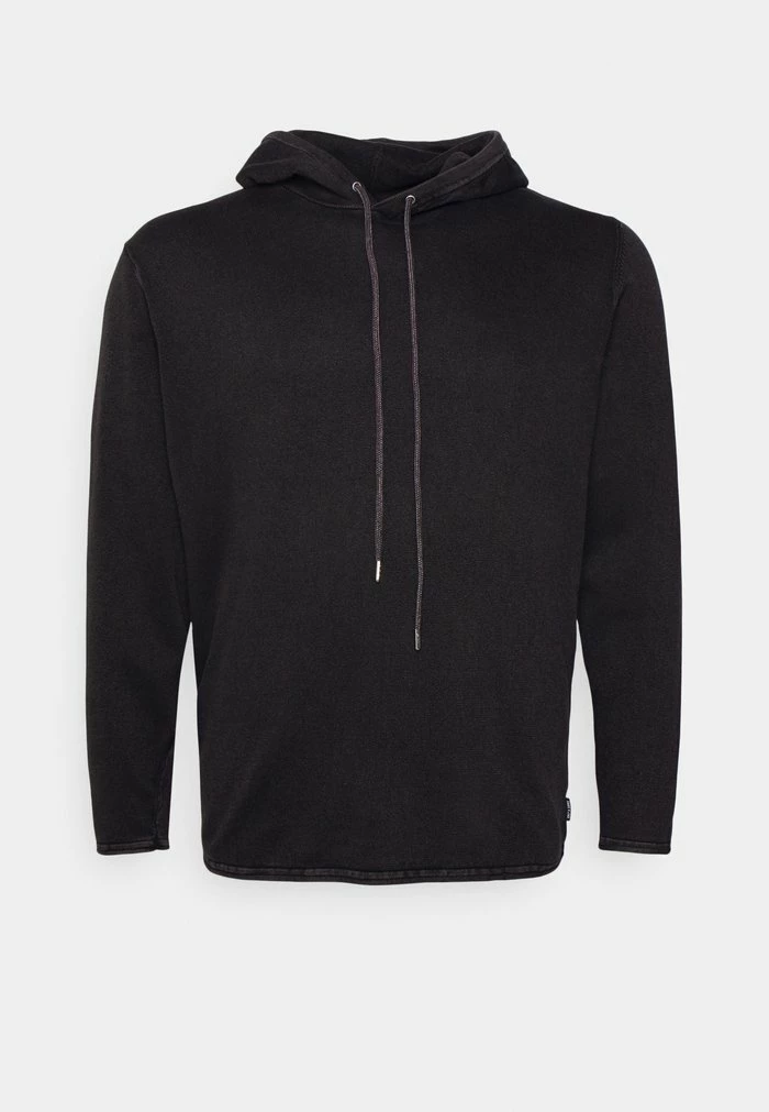 Only & Sons ONSGARSON HOOD - Jumper - Black 3 Only & Sons ONSGARSON HOOD - Jumper - Black