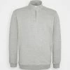Only & Sons ONSCERES LIFE HALF ZIP - Sweatshirt - Light Grey Melange -Only & Sons shop 7135bdc71a754759a3112dedc43c4c36