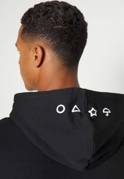 Only & Sons ONSSQUIDGAME HOODIE UNISEX - Sweatshirt - Black -Only & Sons shop 71ae444e3fc34a3eb2a43f6d33352b31