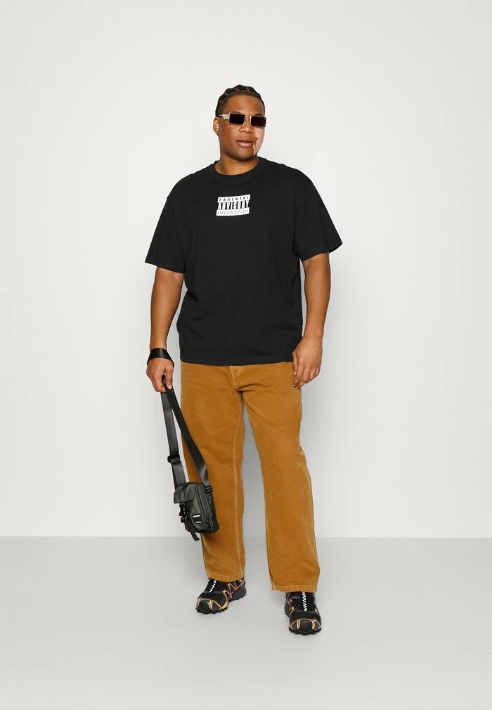 Only & Sons ONSFRED TEE - Print T-shirt - Black 4 Only & Sons ONSFRED TEE - Print T-shirt - Black - Image 2