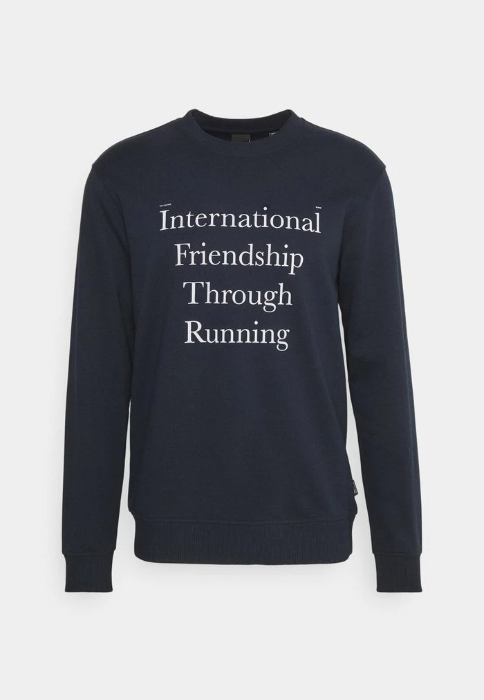 Only & Sons ONSRUNNING LIFE CREW NECK - Sweatshirt - Dark Navy 6 Only & Sons ONSRUNNING LIFE CREW NECK - Sweatshirt - Dark Navy - Image 4