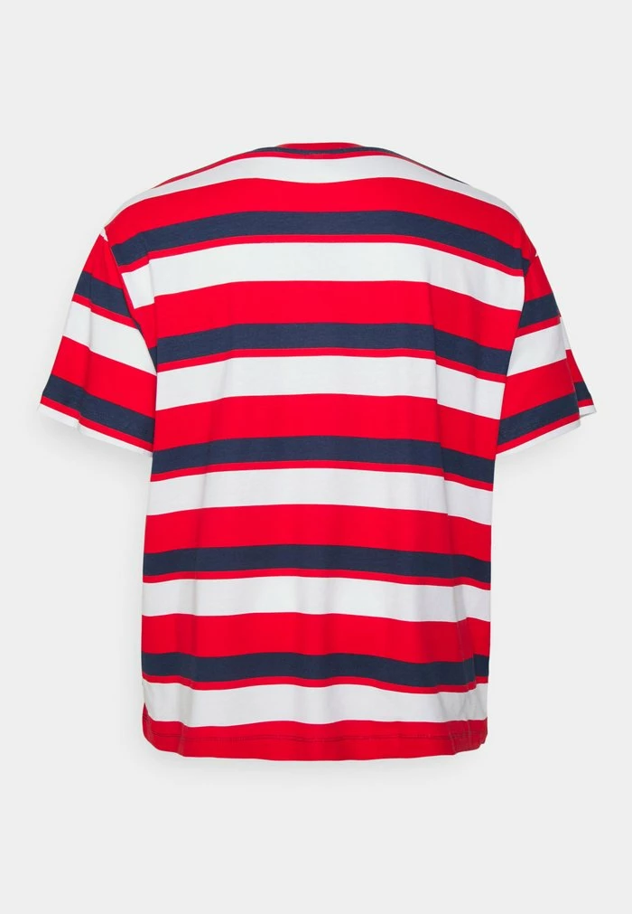 Only & Sons ONSFRED PRINTED STRIPE - Print T-shirt - Dark Navy/red/white 4 Only & Sons ONSFRED PRINTED STRIPE - Print T-shirt - Dark Navy/red/white - Image 2