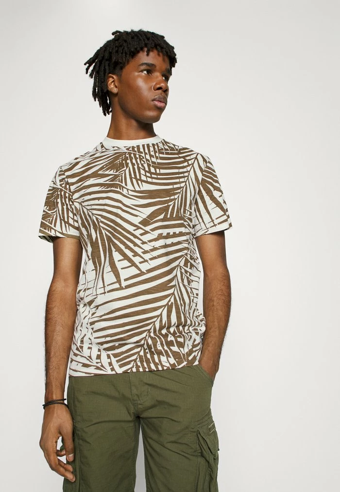 Only & Sons ONSGEORGE TEE - Print T-shirt - Teak 6 Only & Sons ONSGEORGE TEE - Print T-shirt - Teak - Image 4