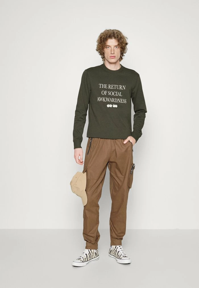 Only & Sons ONSAWKWARD LIFE CREW NECK - Sweatshirt - Forest Night 4 Only & Sons ONSAWKWARD LIFE CREW NECK - Sweatshirt - Forest Night - Image 2