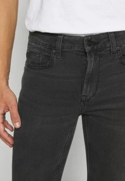 Only & Sons ONSWARP LIFE WASHED - Jeans Skinny Fit - Black Denim -Only & Sons shop 74ea61ee0f3b4e0a9f40085e78987894