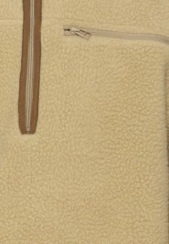 Only & Sons ONSHOUSTON HALF ZIP - Fleece Jacket - Light Brown -Only & Sons shop 751d31d319284e54960fe915892bbec9