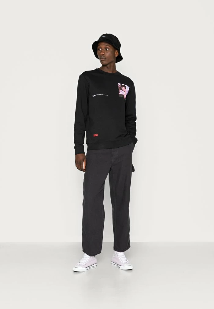 Only & Sons ONSDYLAN SCARFACE CREW - Sweatshirt - Black 4 Only & Sons ONSDYLAN SCARFACE CREW - Sweatshirt - Black - Image 2