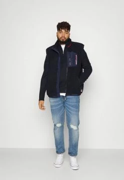 Only & Sons ONSBLADE HALF ZIP - Jumper - Dark Navy -Only & Sons shop 75924d6c8b154d339649d7306cf59ac8