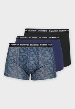 Only & Sons ONSKASPER TRUNKS 3 PACK - Pants - Night Sky -Only & Sons shop 763baf650f9147fb976ccd76442bc186