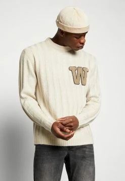 Only & Sons ONSVARSITYCHEST BADGE - Jumper - Silver Lining -Only & Sons shop 76e772b7a3b145789301909c8c271d59