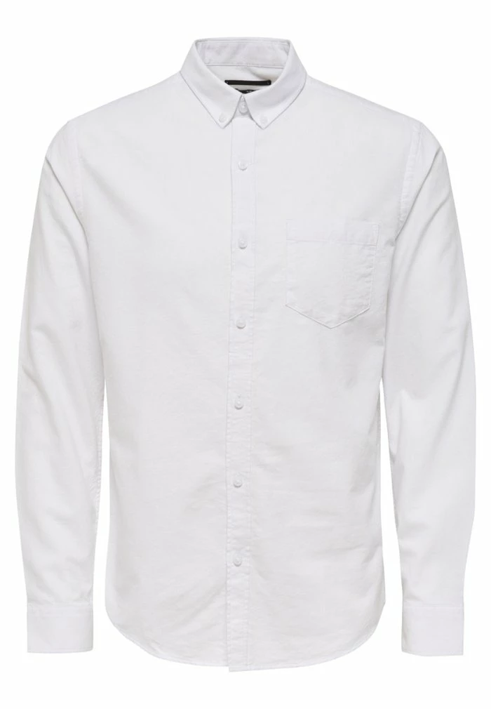 Only & Sons ONSALVARO OXFORD SHIRT - Shirt - White 3 Only & Sons ONSALVARO OXFORD SHIRT - Shirt - White