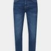 Only & Sons ONSAVI BEAM LIFE CROP - Slim Fit Jeans - Blue Denim
