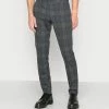 Only & Sons ONSMARK CHECK PANT - Trousers - Dark Navy